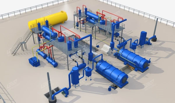 Bir Lastik Piroliz Yağ Rafineri Sistemi Ne Kadar Maliyete Sahiptir?